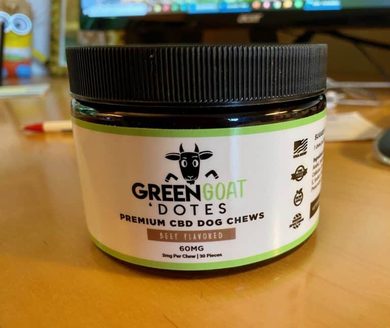 PRODUCT REVIEW:  Green Goat Premium CBD Dog Chews