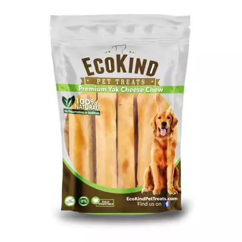 EcoKind Pet Treats Premium Gold Yak Chews