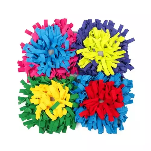 DOGRICHMENT Colorful Snuffle Mat for Medium & Large Dogs